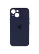 Чохол Silicone Case Full Camera Protective (AA) Apple iPhone 15 (6.1") Темно-синій / Midnight blue