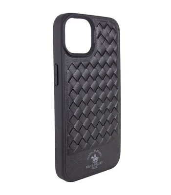 Шкіряний чохол Polo Santa Barbara для Apple iPhone 15 (6.1") Black