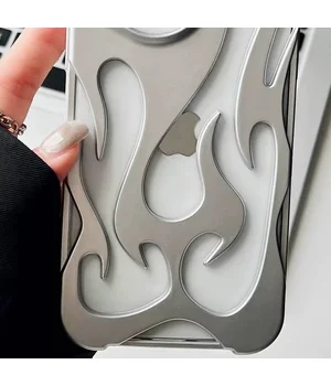 Чехол TPU WinFire для Apple iPhone 15 (6.1") Silver