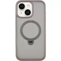 Чехол Ummi Colorful with MagSafe HQ Ring для Apple iPhone 15 (6.1") Grey