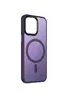 Чехол Ummi Colorful with MagSafe для Apple iPhone 15 (6.1") Темно-фиолетовый / Dark Purple