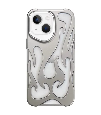 Чехол TPU WinFire для Apple iPhone 15 (6.1") Silver