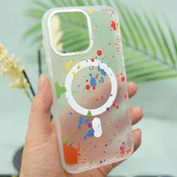 Чехол TPU+PC Flush with MagSafe для Apple iPhone 15 (6.1") White