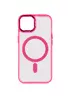 Чохол TPU Iris with MagSafe для iPhone 15 (6.1") Малиновий