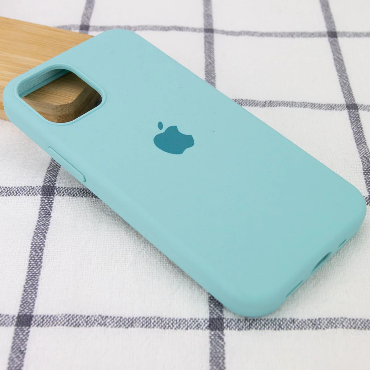 Чохол Silicone Case Full Protective (AA) для Apple iPhone 15 (6.1") Бірюзовий / Marine Green