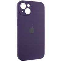 Чохол Silicone Case Full Camera Protective (AA) Apple iPhone 15 (6.1") Фіолетовий / Elderberry