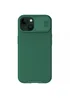 Карбонова накладка Nillkin CamShield Pro для Apple iPhone 15 (6.1") Deep Green