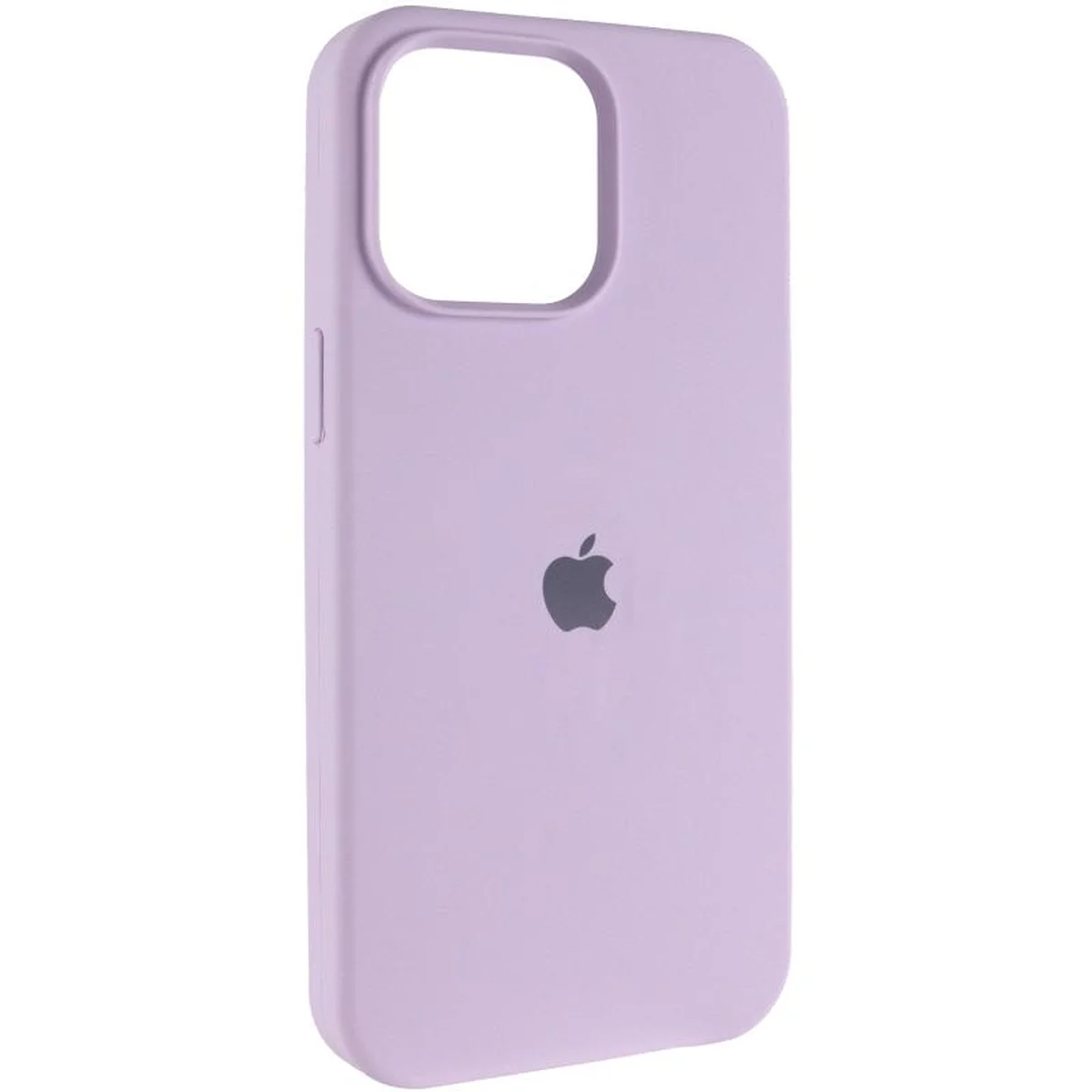 Чехол Silicone Case (AA) Logo with MagSafe для Apple iPhone 15 (6.1") Сиреневый / Lilac