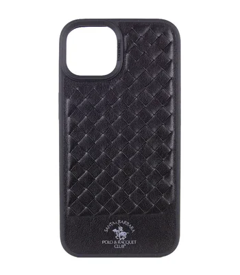 Шкіряний чохол Polo Santa Barbara для Apple iPhone 15 (6.1") Black