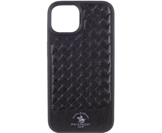 Шкіряний чохол Polo Santa Barbara для Apple iPhone 15 (6.1") Black