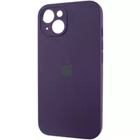 Чохол Silicone Case Full Camera Protective (AA) Apple iPhone 15 (6.1") Фіолетовий / Elderberry