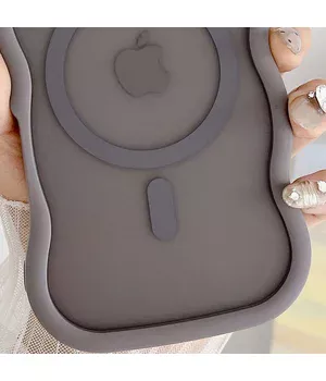 Чохол TPU+PC Undine with MagSafe для Apple iPhone 15 (6.1") Grey