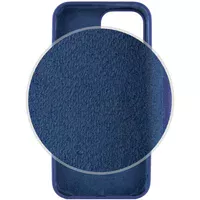 Чехол Silicone Case Full Protective (AA) для Apple iPhone 15 (6.1") Синий / Deep navy