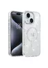Чехол TPU Eclipse Sparkle (MagFit) для Apple iPhone 15 (6.1") Clear