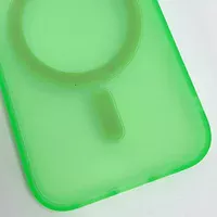 Чохол TPU+PC Lily with MagSafe для Apple iPhone 15 (6.1") Neon Green