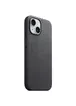 Чехол FineWoven (AAA) with MagSafe для Apple iPhone 15 (6.1") Black