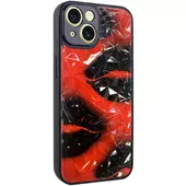 TPU+PC чохол Prisma Plushie для Apple iPhone 15 (6.1") Kiss