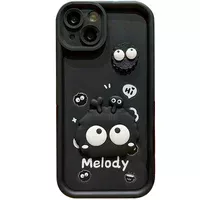 Чехол TPU Toys Case для Apple iPhone 15 (6.1") Black / Melody