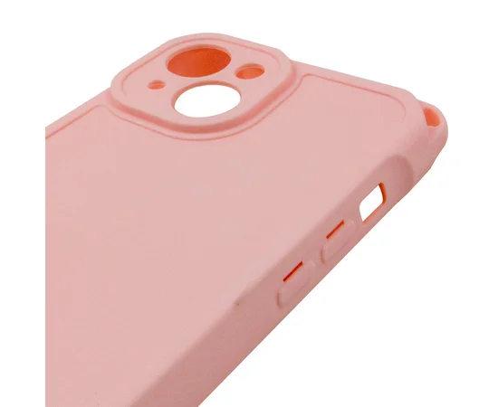 Чехол TPU CrossBody with straps для Apple iPhone 15 (6.1") Pink