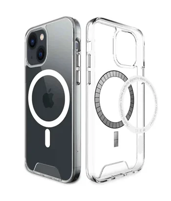 Чохол TPU Space Case with MagSafe для Apple iPhone 15 (6.1") Прозорий