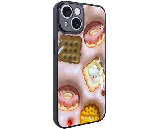 TPU+PC чохол Prisma Fluffie для Apple iPhone 15 (6.1") Sweet