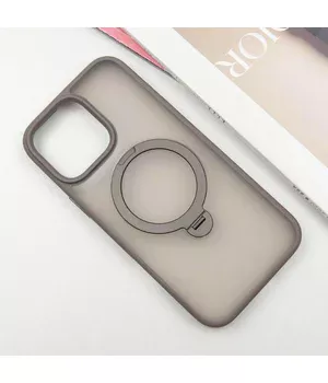 Чохол Ummi Colorful with MagSafe HQ Ring для Apple iPhone 15 (6.1") Grey