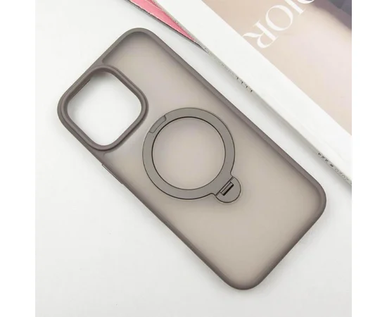 Чехол Ummi Colorful with MagSafe HQ Ring для Apple iPhone 15 (6.1") Grey
