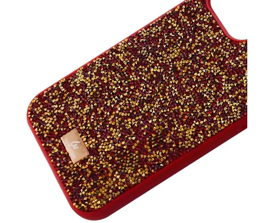 TPU чохол Bling World Rock Diamond для Apple iPhone 15 (6.1") Червоний