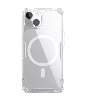 TPU чехол Nillkin Nature Pro Magnetic для Apple iPhone 15 (6.1") Бесцветный (прозрачный)
