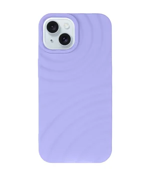 Чехол TPU MonoWave для Apple iPhone 15 (6.1") Light Blue