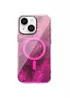 Чохол TPU Shiny Mountain (MagFit) для Apple iPhone 15 (6.1") Pink