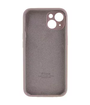 Чохол Silicone Case Full Camera Protective (AA) Apple iPhone 15 (6.1") Сірий / Lavender