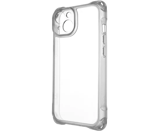 Чехол TPU CrossBody with straps для Apple iPhone 15 (6.1") Transparent