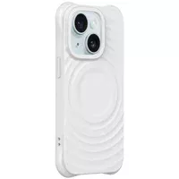 Чохол TPU Orbit with MagSafe для Apple iPhone 15 (6.1") White
