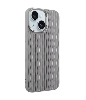 Чехол TPU Ribbio для Apple iPhone 15 (6.1") Gray