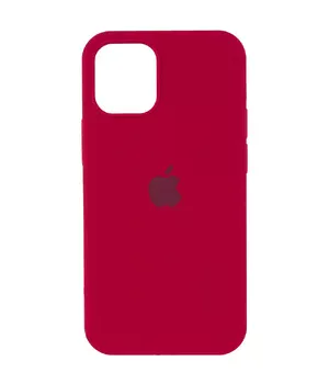 Чехол Silicone Case Full Protective (AA) для Apple iPhone 15 (6.1") Красный / Rose Red