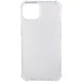 TPU чехол GETMAN Ease logo усиленные углы для Apple iPhone 15 (6.1") Бесцветный (прозрачный)