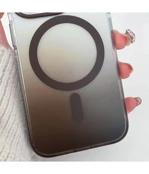 Чохол TPU+PC Phantom with MagSafe для Apple iPhone 15 (6.1") Grey