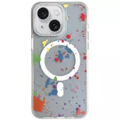 Чехол TPU+PC Flush with MagSafe для Apple iPhone 15 (6.1") White