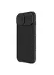 Карбонова накладка Nillkin CamShield Pro для Apple iPhone 15 (6.1") Black