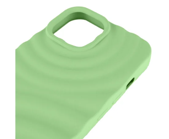 Чохол TPU MonoWave для Apple iPhone 15 (6.1") Light Green