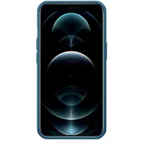 Чехол Nillkin Matte Magnetic Pro для Apple iPhone 15 (6.1") Синий / Blue