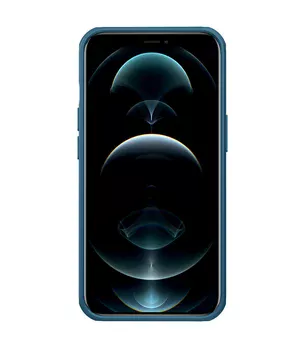 Чехол Nillkin Matte Magnetic Pro для Apple iPhone 15 (6.1") Синий / Blue