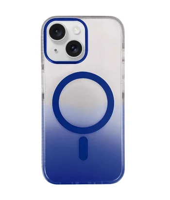 Чохол TPU+PC Phantom with MagSafe для Apple iPhone 15 (6.1") Blue