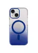 Чохол TPU+PC Phantom with MagSafe для Apple iPhone 15 (6.1") Blue