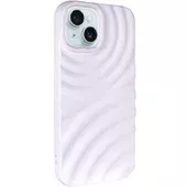 Чехол TPU MonoWave для Apple iPhone 15 (6.1") White