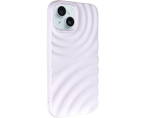 Чохол TPU MonoWave для Apple iPhone 15 (6.1") White