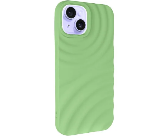 Чохол TPU MonoWave для Apple iPhone 15 (6.1") Light Green