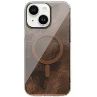 Чехол TPU Shiny Mountain (MagFit) для Apple iPhone 15 (6.1") Chocolate