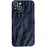 Чехол TPU Texture для Apple iPhone 15 (6.1") Black